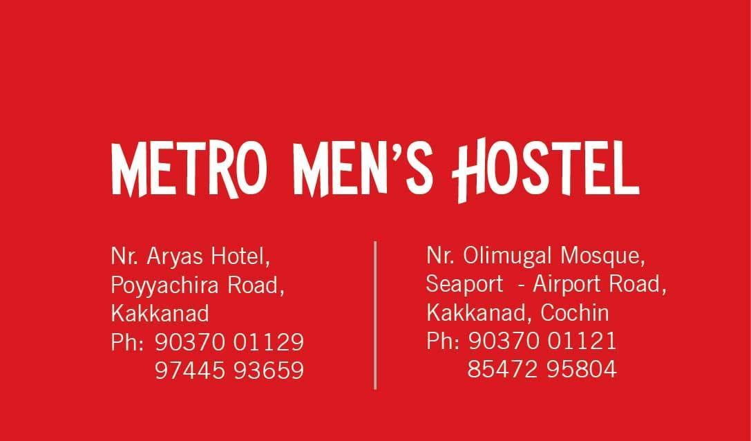 Metro Mens Hostel Коччи Экстерьер фото